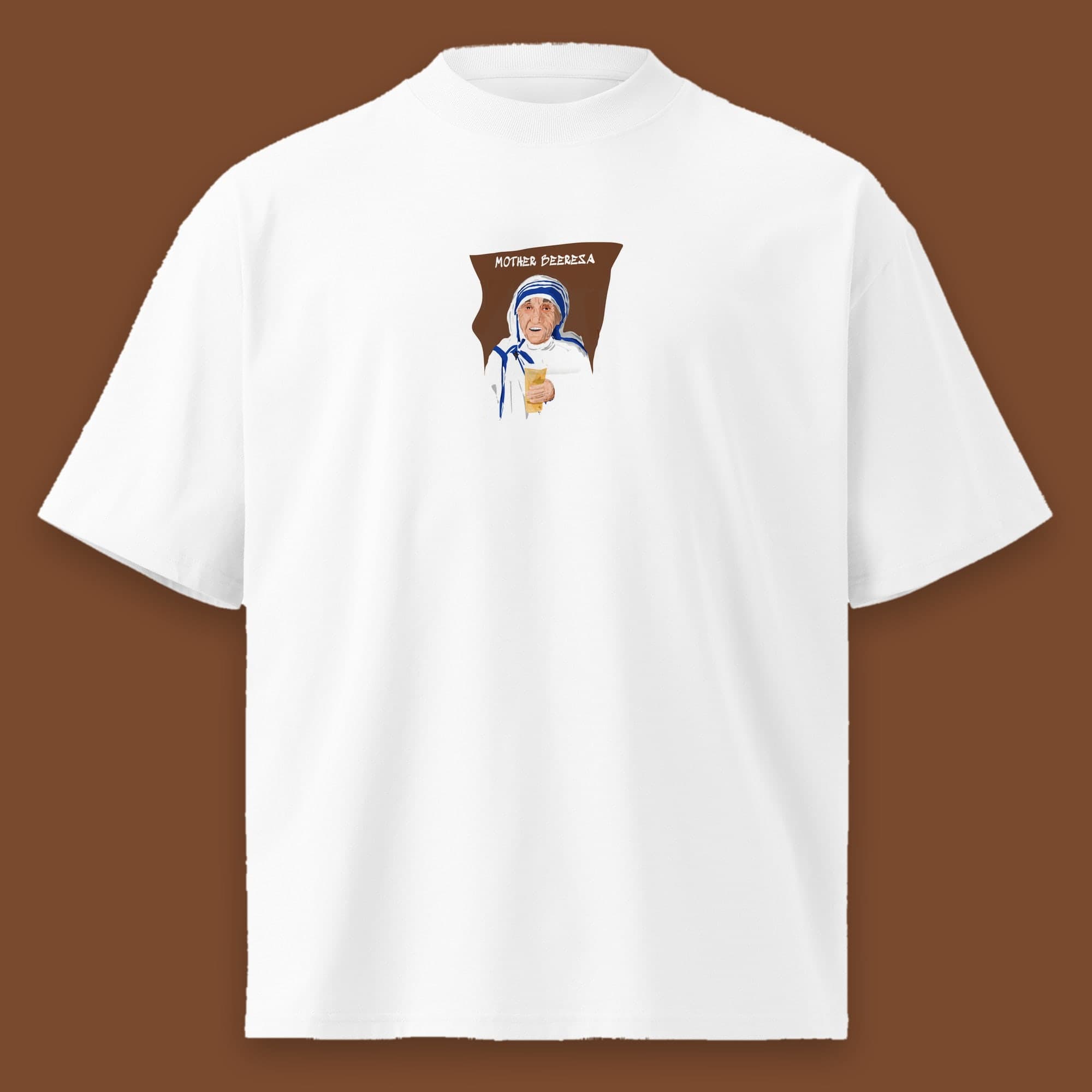 Mother Beeresa T-shirt — front chest print